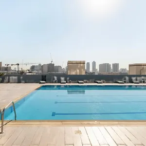 Luxury 2br For 6 With King Beds, Gym, Sauna In Jvc شقة